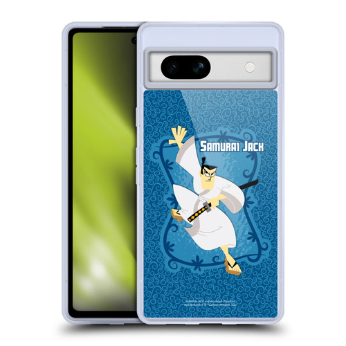 Samurai Jack Graphics Character Art 1 Soft Gel Case for Google Pixel 7a
