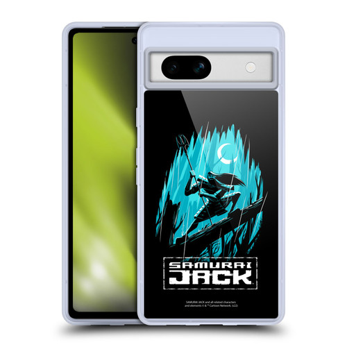 Samurai Jack Graphics Season 5 Poster Soft Gel Case for Google Pixel 7a