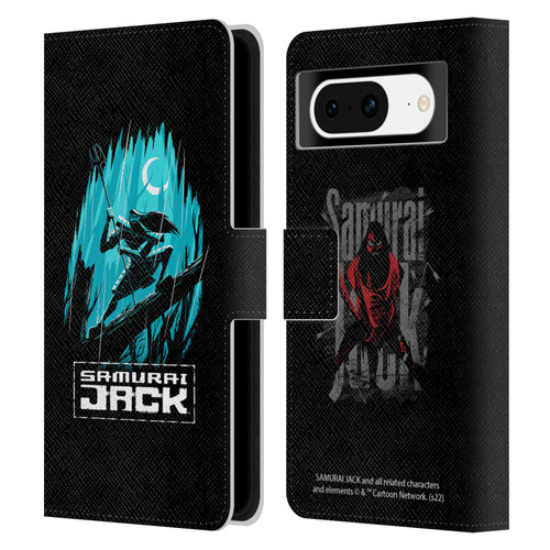 Samurai Jack Graphics Season 5 Poster Leather Book Wallet Case Cover For Google Pixel 8