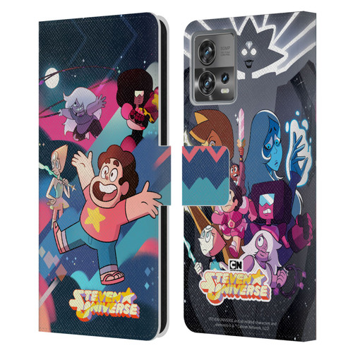 Steven Universe Graphics Characters Leather Book Wallet Case Cover For Motorola Moto Edge 30 Fusion