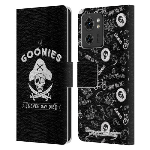 The Goonies Graphics Logo Leather Book Wallet Case Cover For Motorola Moto Edge 40