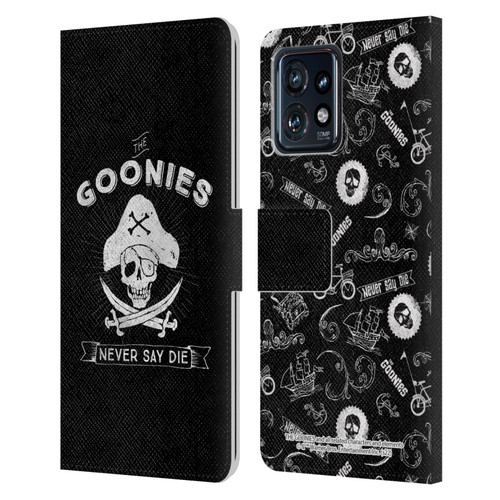 The Goonies Graphics Logo Leather Book Wallet Case Cover For Motorola Moto Edge 40 Pro