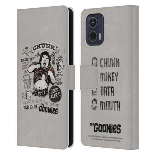 The Goonies Graphics Character Art Leather Book Wallet Case Cover For Motorola Moto G73 5G