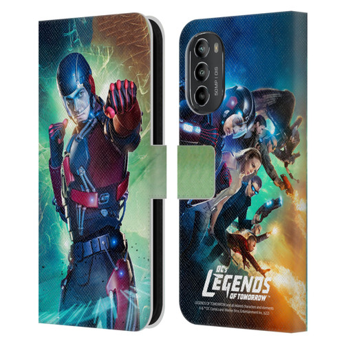 Legends Of Tomorrow Graphics Atom Leather Book Wallet Case Cover For Motorola Moto G82 5G