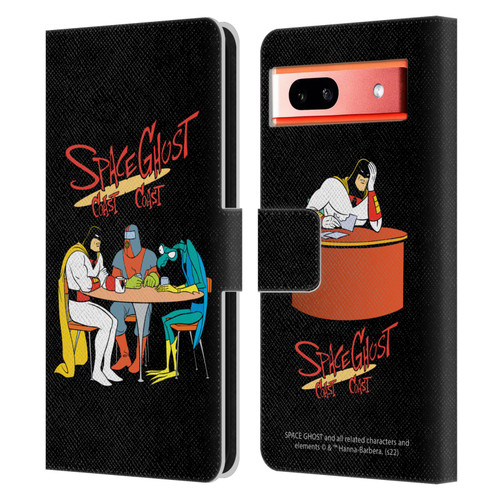 Space Ghost Coast to Coast Graphics Group Leather Book Wallet Case Cover For Google Pixel 7a