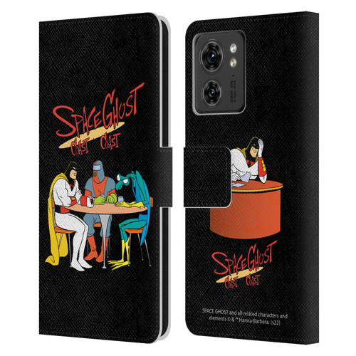 Space Ghost Coast to Coast Graphics Group Leather Book Wallet Case Cover For Motorola Moto Edge 40
