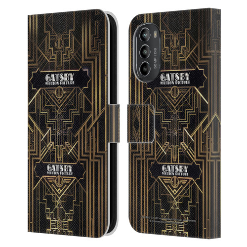 The Great Gatsby Graphics Poster 1 Leather Book Wallet Case Cover For Motorola Moto G82 5G