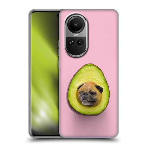 Pixelmated Animals Surreal Pets Pugacado Soft Gel Case for OPPO Reno10 5G / Reno10 Pro 5G