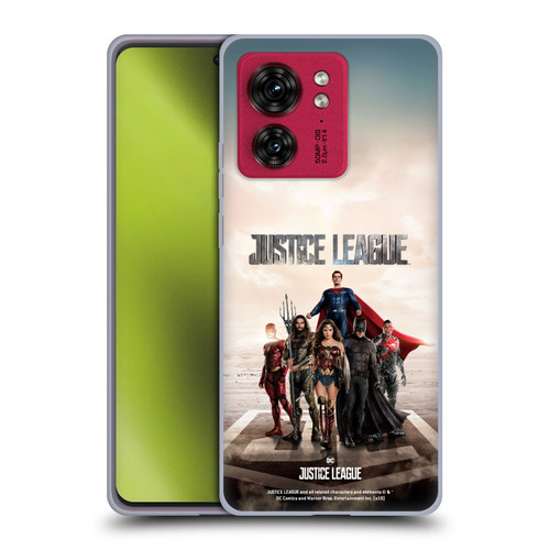 Justice League Movie Character Posters Group Soft Gel Case for Motorola Moto Edge 40