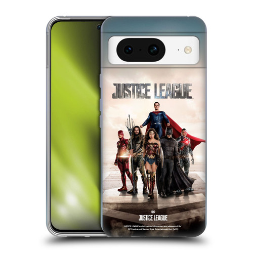 Justice League Movie Character Posters Group Soft Gel Case for Google Pixel 8