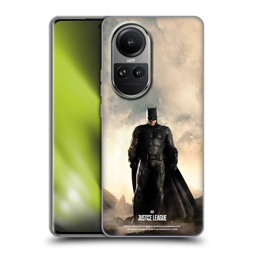 Justice League Movie Character Posters Batman Soft Gel Case for OPPO Reno10 5G / Reno10 Pro 5G