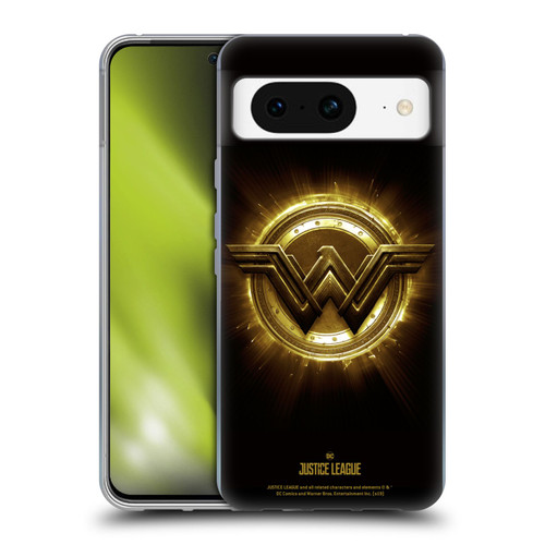 Justice League Movie Logos Wonder Woman 2 Soft Gel Case for Google Pixel 8