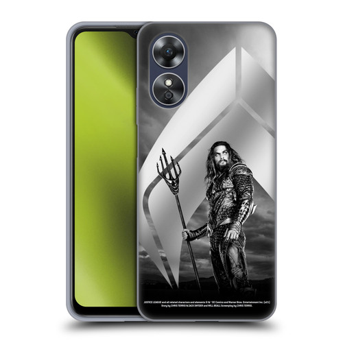 Zack Snyder's Justice League Snyder Cut Character Art Aquaman Soft Gel Case for OPPO A17