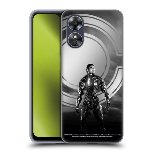 Zack Snyder's Justice League Snyder Cut Character Art Cyborg Soft Gel Case for OPPO A17