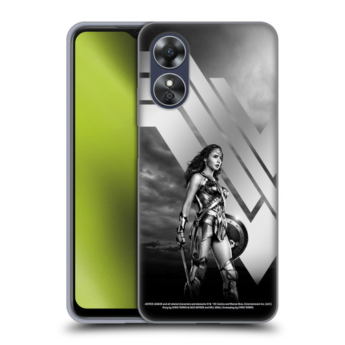 Zack Snyder's Justice League Snyder Cut Character Art Wonder Woman Soft Gel Case for OPPO A17