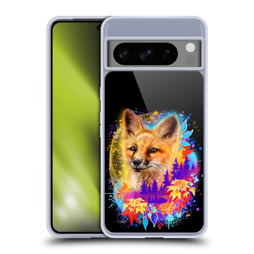Sheena Pike Animals Red Fox Spirit & Autumn Leaves Soft Gel Case for Google Pixel 8 Pro