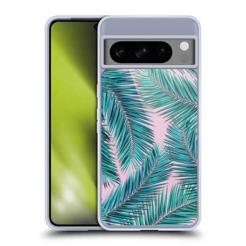 Mark Ashkenazi Banana Life Palm Tree Soft Gel Case for Google Pixel 8 Pro