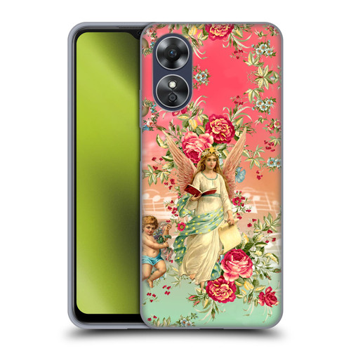 Mark Ashkenazi Florals Angels Soft Gel Case for OPPO A17