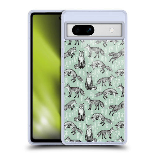 Andrea Lauren Design Animals Fox Soft Gel Case for Google Pixel 7a