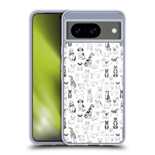 Andrea Lauren Design Animals Canine Line Soft Gel Case for Google Pixel 8