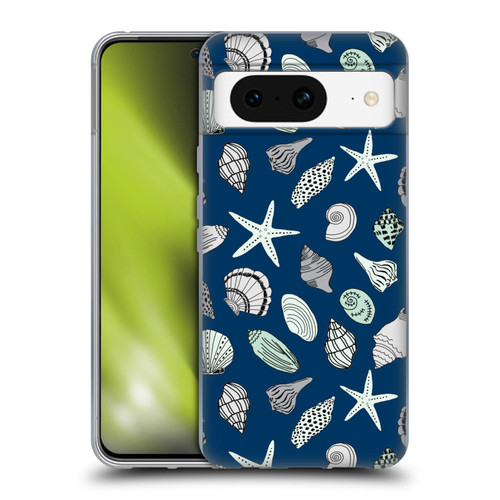 Andrea Lauren Design Sea Animals Shells Soft Gel Case for Google Pixel 8