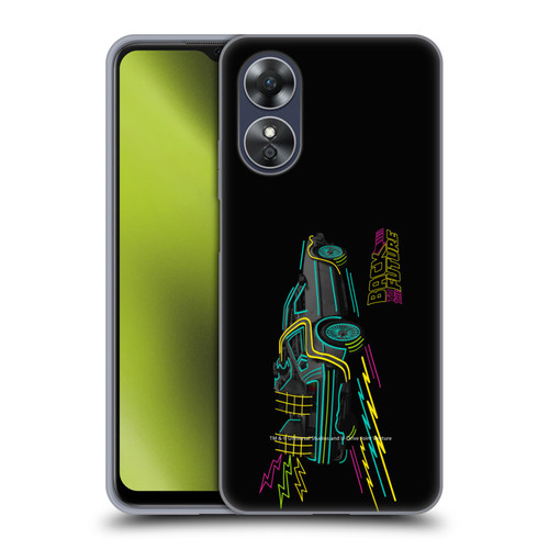 Back to the Future I Composed Art Neon Soft Gel Case for OPPO A17