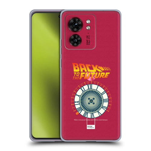 Back to the Future I Key Art Wheel Soft Gel Case for Motorola Moto Edge 40