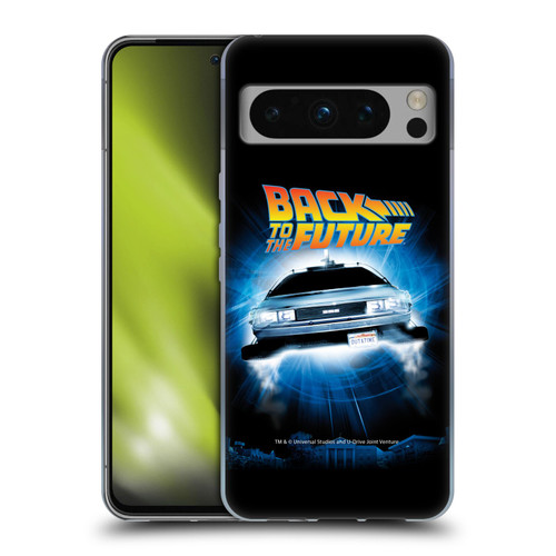 Back to the Future I Key Art Fly Soft Gel Case for Google Pixel 8 Pro
