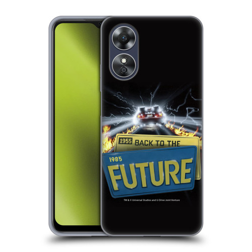 Back to the Future I Key Art Take Off Soft Gel Case for OPPO A17