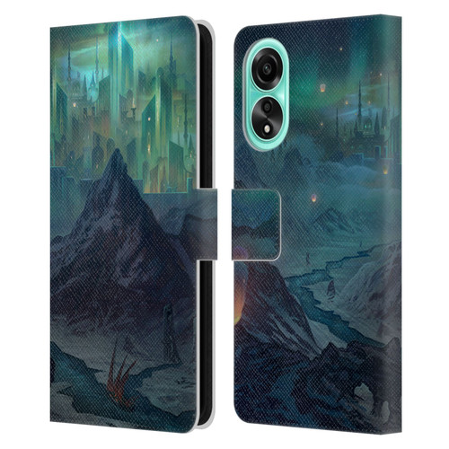 Alyn Spiller Environment Art Northern Kingdom Leather Book Wallet Case Cover For OPPO A78 4G