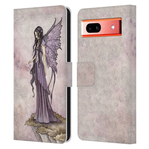 Amy Brown Magical Fairies I Will Return As Stars Fairy Leather Book Wallet Case Cover For Google Pixel 7a
