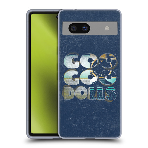 Goo Goo Dolls Graphics Rarities Bold Letters Soft Gel Case for Google Pixel 7a