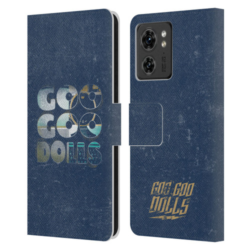 Goo Goo Dolls Graphics Rarities Bold Letters Leather Book Wallet Case Cover For Motorola Moto Edge 40
