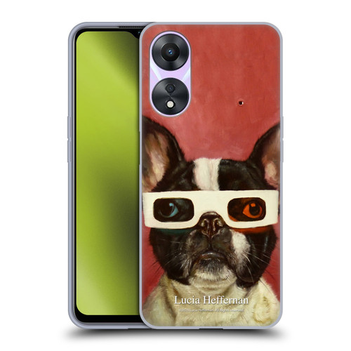 Lucia Heffernan Art 3D Dog Soft Gel Case for OPPO A78 5G