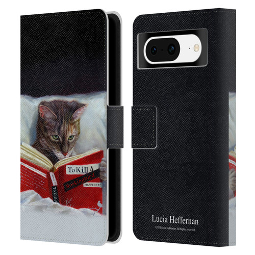 Lucia Heffernan Art Late Night Thriller Leather Book Wallet Case Cover For Google Pixel 8