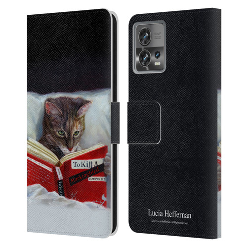 Lucia Heffernan Art Late Night Thriller Leather Book Wallet Case Cover For Motorola Moto Edge 30 Fusion