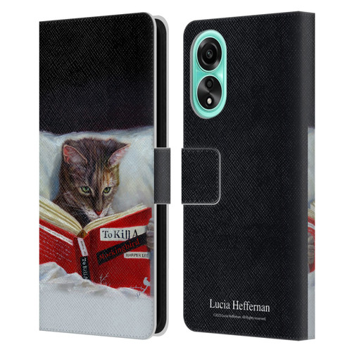 Lucia Heffernan Art Late Night Thriller Leather Book Wallet Case Cover For OPPO A78 5G