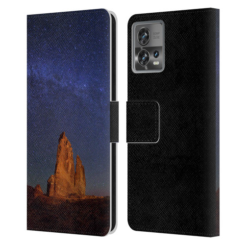 Royce Bair Nightscapes The Organ Stars Leather Book Wallet Case Cover For Motorola Moto Edge 30 Fusion