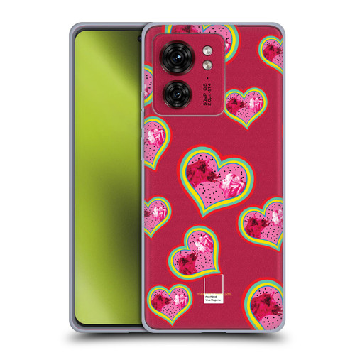 Birds of Prey DC Comics Graphics Harley QuinnCoyote Heart Soft Gel Case for Motorola Moto Edge 40