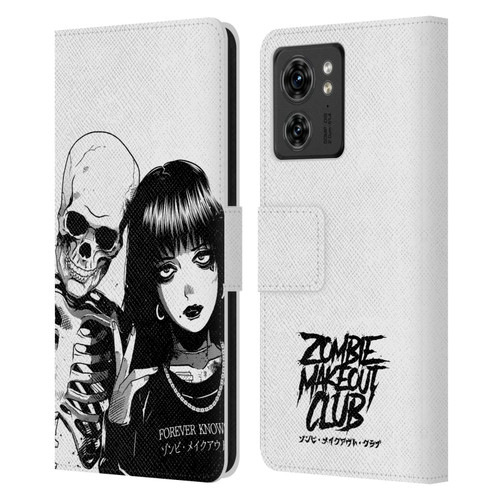 Zombie Makeout Club Art Forever Knows Best Leather Book Wallet Case Cover For Motorola Moto Edge 40/Edge (2023)