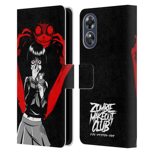 Zombie Makeout Club Art Selfie Leather Book Wallet Case Cover For OPPO A17