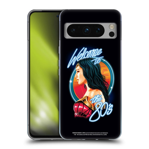 Wonder Woman 1984 80's Graphics Welcome Soft Gel Case for Google Pixel 8 Pro
