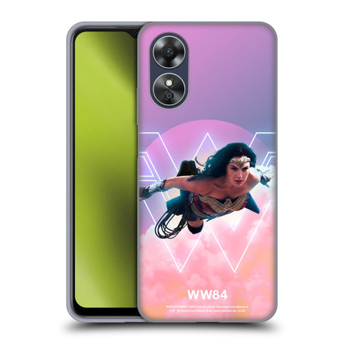 Wonder Woman 1984 80's Graphics Flying Soft Gel Case for OPPO A17