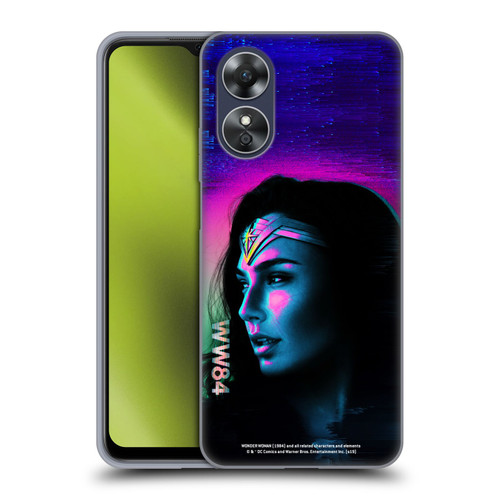 Wonder Woman 1984 80's Graphics Glitch Soft Gel Case for OPPO A17