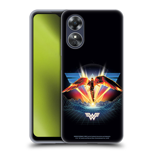 Wonder Woman 1984 80's Graphics Golden Armour Soft Gel Case for OPPO A17
