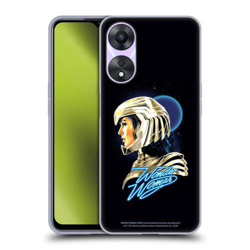 Wonder Woman 1984 80's Graphics Golden Armour 2 Soft Gel Case for OPPO A78 5G