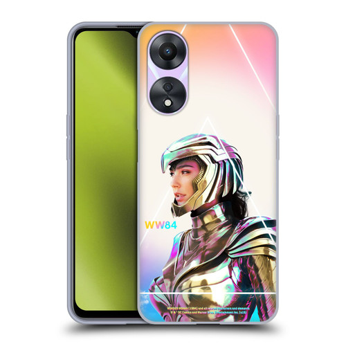 Wonder Woman 1984 80's Graphics Golden Armour 3 Soft Gel Case for OPPO A78 5G