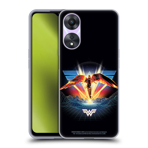 Wonder Woman 1984 80's Graphics Golden Armour Soft Gel Case for OPPO A78 5G