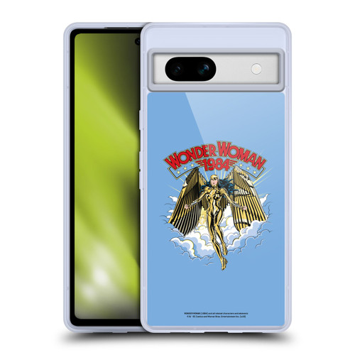 Wonder Woman 1984 Retro Art Golden Armour Soft Gel Case for Google Pixel 7a