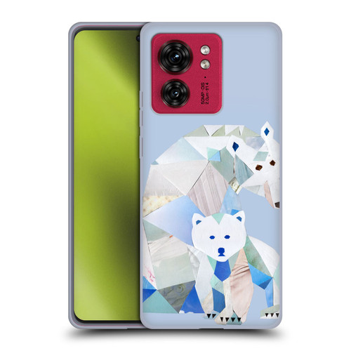 Artpoptart Animals Polar Bears Soft Gel Case for Motorola Moto Edge 40